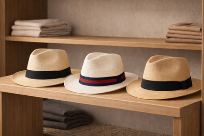 3 Hat Assortment — Classic & Porcelain Trio
